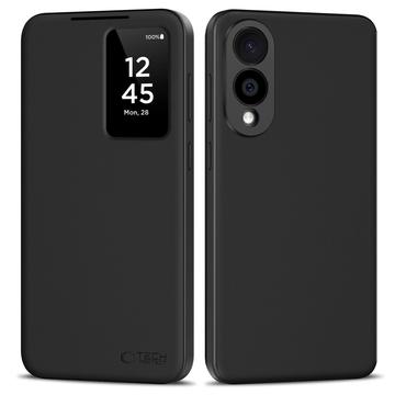 Custodia intelligente Flip Samsung Galaxy S25 Edge Tech-Protect - Nera