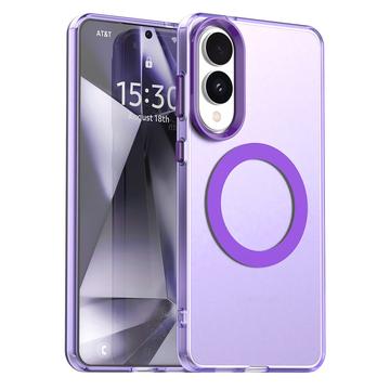 Custodia MagSafe UltraGuard Matte per Samsung Galaxy S25 Edge - Viola scuro