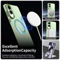 Custodia MagSafe UltraGuard Matte per Samsung Galaxy S25 Edge - Verde