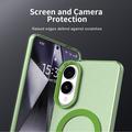 Custodia MagSafe UltraGuard Matte per Samsung Galaxy S25 Edge - Verde