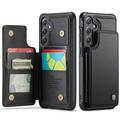 Custodia per Samsung Galaxy S25 FE Caseme C22 Portafoglio RFID - Nera