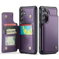 Custodia per Samsung Galaxy S25 FE Caseme C22 Portafoglio RFID - Viola