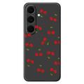 Custodia in TPU con motivo a ciliegia per Samsung Galaxy S25 FE