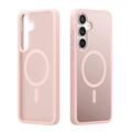Custodia ibrida per Samsung Galaxy S25 FE Dux Ducis Yind - Compatibile con MagSafe - Rosa Chiaro