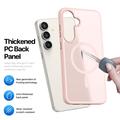 Custodia ibrida per Samsung Galaxy S25 FE Dux Ducis Yind - Compatibile con MagSafe - Rosa Chiaro