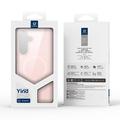 Custodia ibrida per Samsung Galaxy S25 FE Dux Ducis Yind - Compatibile con MagSafe - Rosa Chiaro