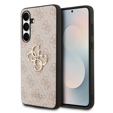 Custodia Ibrida Guess 4G Big Metal Logo per Samsung Galaxy S25 FE - Rosa