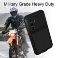 Custodia ibrida Samsung Galaxy S25 FE Love Mei Powerful - Nera