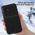 Custodia ibrida Samsung Galaxy S25 FE Love Mei Powerful - Nera