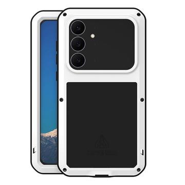 Custodia ibrida Samsung Galaxy S25 FE Love Mei Powerful - Bianca