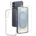 Set di protezione 3 in 1 per Samsung Galaxy S25 FE Northjo - Trasparente
