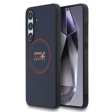 Custodia MagSafe in silicone liquido Samsung Galaxy S25 FE Oracle Red Bull Racing Red Ring - Marina Militare