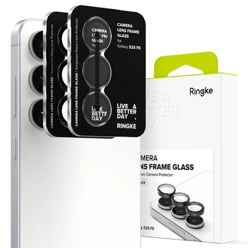 Protezione Telecamera in Vetro Temperato Ringke per Samsung Galaxy S25 FE - 2 Pezzi - Nera