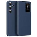 Custodia Samsung Galaxy S25 FE Smart Clear View con slot per schede - Zaffiro