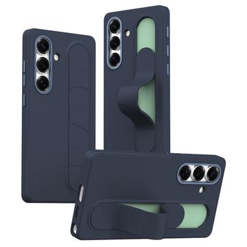 Custodia ibrida Smart Samsung Galaxy S25 FE con impugnatura in piedi - Zaffiro