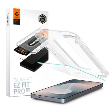 Protezione dello schermo in vetro temperato Samsung Galaxy S25 FE Spigen Glas.tR EZ Fit Pro - Trasparente