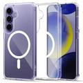 Custodia Ibrida Magnetica Tech-Protect Flexair per Samsung Galaxy S25 FE - Trasparente