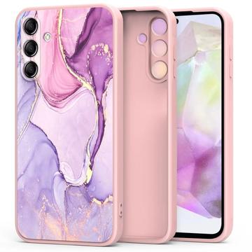 Custodia in Silicone Tech-Protect Icon per Samsung Galaxy S25 FE - Marmo