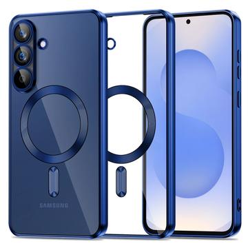 Custodia MagFlex per Samsung Galaxy S25 FE Tech-Protect - Compatibile con MagSafe - Chiara / Blu Marino