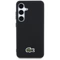 Custodia Samsung Galaxy S25 Lacoste Iconic Petit Pique Woven Logo - Compatibile con MagSafe