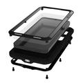 Custodia Ibrida Love Mei Powerful per Samsung Galaxy S25 - Color Argento