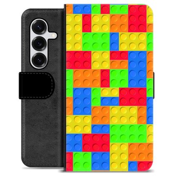 Samsung Galaxy S25+ Custodia Portafoglio - Blocchi