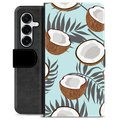 Samsung Galaxy S25+ Custodia Portafoglio - Cocco