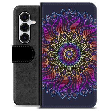 Samsung Galaxy S25+ Custodia Portafoglio - Mandala Colorata