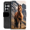 Samsung Galaxy S25+ Custodia Portafoglio - Cavallo