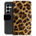 Samsung Galaxy S25+ Custodia Portafoglio - Leopardo