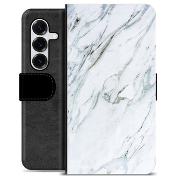 Samsung Galaxy S25+ Custodia Portafoglio - Marmo