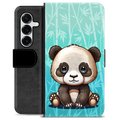 Samsung Galaxy S25+ Custodia Portafoglio - Panda