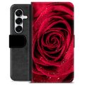 Samsung Galaxy S25+ Custodia Portafoglio - Rosa