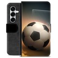 Samsung Galaxy S25+ Custodia Portafoglio - Calcio