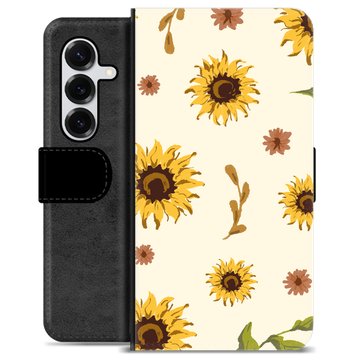 Samsung Galaxy S25+ Custodia Portafoglio - Girasole