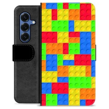 Samsung Galaxy S25 Custodia Portafoglio - Blocchi