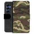 Samsung Galaxy S25 Custodia Portafoglio - Camouflage