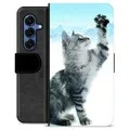 Samsung Galaxy S25 Custodia Portafoglio - Gatto