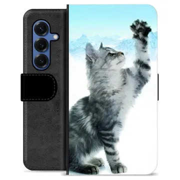 Samsung Galaxy S25 Custodia Portafoglio - Gatto