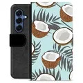 Samsung Galaxy S25 Custodia Portafoglio - Cocco