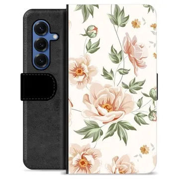 Samsung Galaxy S25 Custodia Portafoglio - Floreale