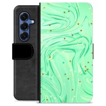 Samsung Galaxy S25 Custodia Portafoglio - Menta Verde