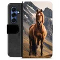 Samsung Galaxy S25 Custodia Portafoglio - Cavallo