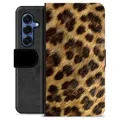 Samsung Galaxy S25 Custodia Portafoglio - Leopardo