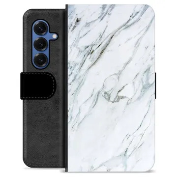 Samsung Galaxy S25 Custodia Portafoglio - Marmo