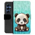 Samsung Galaxy S25 Custodia Portafoglio - Panda
