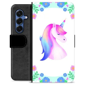 Samsung Galaxy S25 Custodia Portafoglio - Unicorno
