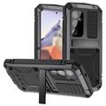 Samsung Galaxy S25 R-Just Custodia Premium con Kickstand e protezione dello schermo in vetro temperato