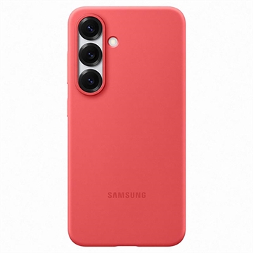Cover in Silicone per Samsung Galaxy S25 EF-PS931CREGWW - Rossa