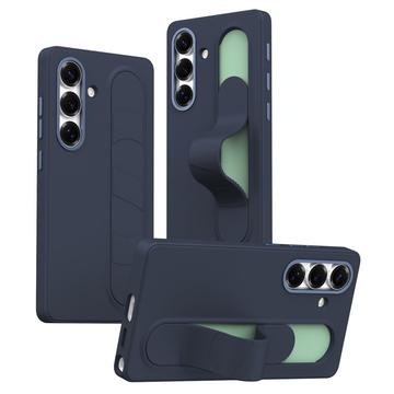 Custodia ibrida Smart Samsung Galaxy S25/S24 con impugnatura in piedi - Zaffiro